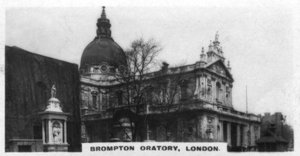 Oratoire de Brompton, South Kensington, Londres, vers 1920