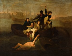 Brook Watson et le requin, 1800-1900 - Unbekannt