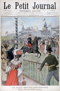 Course de chevaux de Bruxelles à Ostende
