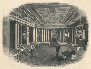 Palais de Buckingham : Le hall de marbre - Unbekannt
