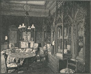 Palais de Buckingham : La salle de musique du Prince Consort, 1886