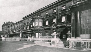 Buckingham Palace... montrant la pièce où le roi est mort, 1910 - Unbekannt