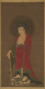 Bouddha Amitabha descendant de sa Terre Pure, fin du 13ème siècle - Unbekannt