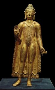 Bouddha Sakyamuni / Sculpture, 7e-8e s. - Unbekannt
