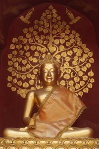 Statue de Bouddha à Wat Phan On, Chiang Mai, Thaïlande - Unbekannt