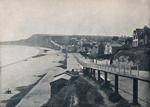 Budleigh Salterton - Vue générale de la vallée, 1895