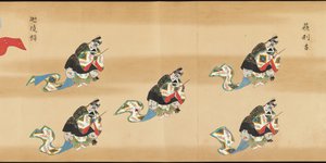 Rouleau Bugaku, 17ème siècle - Unbekannt