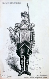 Clairon, 4e régiment de la Légion étrangère française, 20e siècle