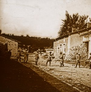 Construction de défenses, vers 1914-1918 - Unbekannt