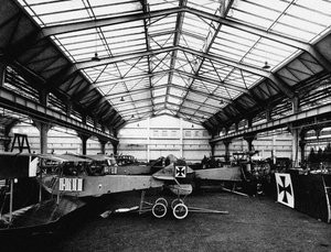 Bâtiment pour la section aéronautique de l