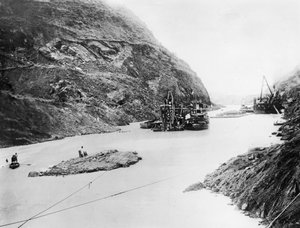 Construction du canal de Panama, Panama, fin XIXe-début XXe siècle - Unbekannt