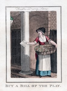 Achetez un billet de la pièce, Drury Lane Theatre, Londres, 1805 - Unbekannt