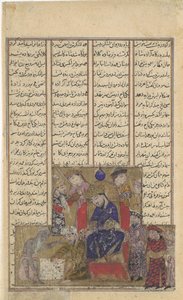 Buzurjmihr maîtrise le jeu d
