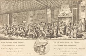 Cabaret de Ramponaux, vers 1760 - Unbekannt