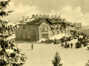 Station de téléphérique, montagnes Rax, Basse-Autriche, vers 1935 - Unbekannt