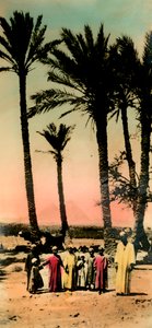 Le Caire : Enfants indigènes près des pyramides, vers 1918-vers 1939