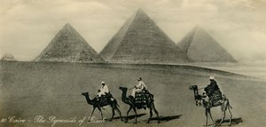 Le Caire : Les Pyramides de Gizeh, vers 1918-1939 - Unbekannt