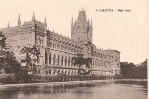 Calcutta - Haute Cour, vers 1900