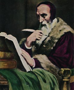 Calvin 1509-1564 - Peinture de Scheffer, 1934