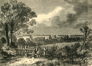 Camden Town, depuis Hampstead Road, Marylebone, 1780, vers 1876 - Unbekannt