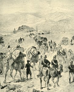 Camp du général Roberts à Thal sur la rivière Kuram, 1901 - Unbekannt