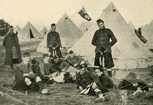 Soldats canadiens, Première Guerre mondiale, 1914, vers 1920 - Unbekannt