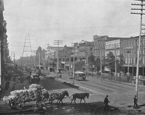 Canal Street, La Nouvelle-Orléans, Louisiane, États-Unis, vers 1900 - Unbekannt