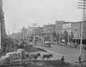Canal Street, La Nouvelle-Orléans, Louisiane, vers 1897 - Unbekannt