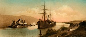 Canal de Suez - Courbe de Tussun, vers 1918-1939 - Unbekannt