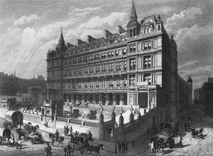 Gare de Cannon Street, City de Londres, vers 1870 1878 - Unbekannt