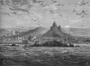 Château de Cape Coast, vers 1880
