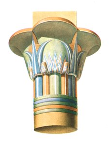 Chapiteau de Philae, Égypte, 1928 - Unbekannt