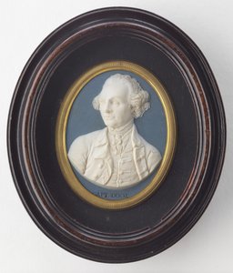 Médaillon portrait de Wedgwood du capitaine James Cook, vers 1776 - Unbekannt