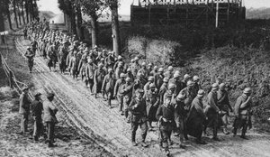 Soldats français capturés, la Somme, France, Première Guerre mondiale, 1917 - Unbekannt