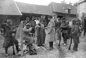 Prisonniers allemands capturés, France, août 1914 - Unbekannt