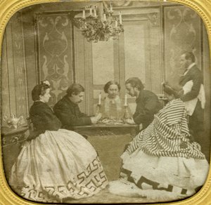 Jeu de cartes, 19ème siècle