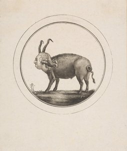 Caricature montrant Louis XVI en bélier - Unbekannt