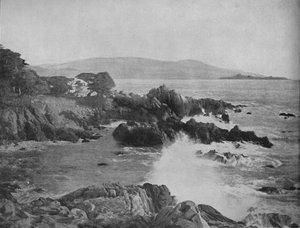 Baie de Carmel, Californie, vers 1897