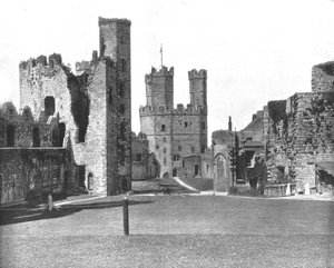 Château de Carnarvon, nord du Pays de Galles, 1894 - Unbekannt