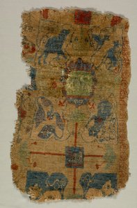 Fragment de tapis, c. 1400s - Unbekannt
