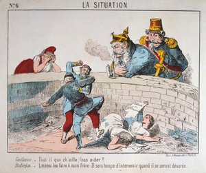 Caricature, Commune de Paris, 1871