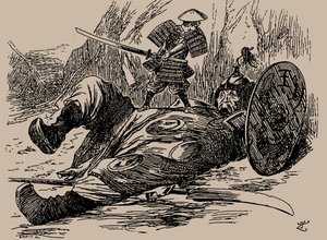 Caricature sur la première guerre sino-japonaise. Punch, 29 septembre 1894, 1894 - Unbekannt