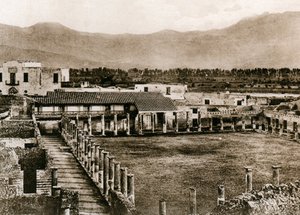 Caserma dei gladiatori, Pompéi, Italie, c1900s - Unbekannt