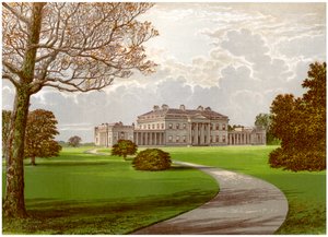 Château Coole, Enniskillen, Comté de Fermanagh, résidence du Comte de Belmore, vers 1880 - Unbekannt
