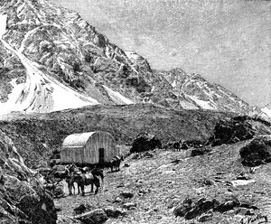 Casucha del Portillo, sur la Cumbre, Chili, 1895 - Unbekannt