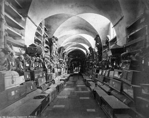 Catacombes des Capucins, Palerme, Italie, vers 1910