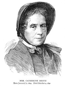 Catherine Booth, épouse de William Booth, fondateur britannique de l