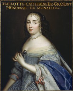 Catherine Charlotte de Gramont 1638-1678, Princesse de Monaco et Duchesse de Valentinois, vers 1665 - Unbekannt