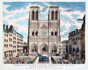 Le culte catholique rendu au peuple français par le 1er Consul Bonaparte, 19ème siècle - Unbekannt
