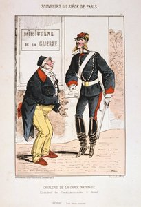 Cavalerie de la Garde Nationale, Siège de Paris, 1870-1871 - Unbekannt